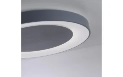 LED-Deckenleuchte Anika, anthrazit, 70 cm