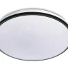 LED-Deckenleuchte Ariz CCT, schwarz/weiß, 49 cm