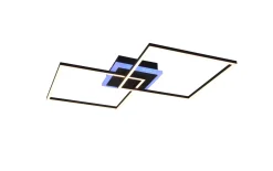 LED-Deckenleuchte Arribo, schwarz, 61 cm