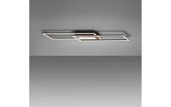 LED-Deckenleuchte Asmin, schwarz, 100 cm
