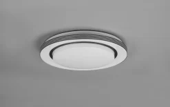 LED-Deckenleuchte Atria CCT in schwarz/weiß, 38 cm