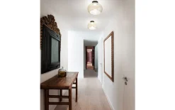 LED-Deckenleuchte Brena, cognac, inkl. CCT Steuerung