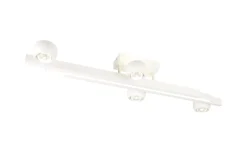 LED-Deckenleuchte Cannon, weiß, inkl. stufenloser Dimmfunktion