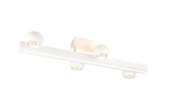 LED-Deckenleuchte Cannon, weiß, inkl. stufenloser Dimmfunktion