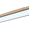 LED-Deckenleuchte CCT Doro, holz/graphit, 80 cm