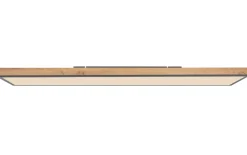 LED-Deckenleuchte CCT Doro, holz/graphit, 120 cm