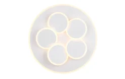 LED-Deckenleuchte CCT Mandala, weiß, inkl. Fernbedienung