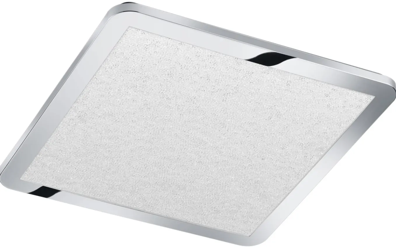 LED-Deckenleuchte Cesar, chrom, 40 cm