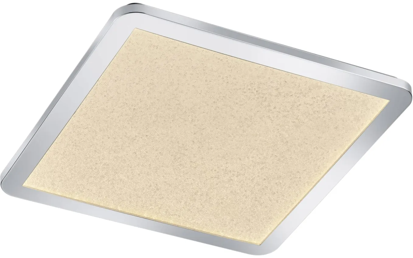 LED-Deckenleuchte Cesar, chrom, 40 cm