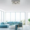 LED-Deckenleuchte Dune, schwarz, inkl. CCT und Tunneleffekt