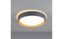 LED-Deckenleuchte Emilia, grau, 39,6 cm