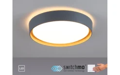 LED-Deckenleuchte Emilia, grau, 39,6 cm