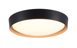 LED-Deckenleuchte Emilia, schwarz, 39,6 cm
