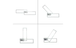 LED-Deckenleuchte Felix60, stahlfarbig, 121 cm