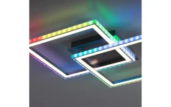 LED-Deckenleuchte Felix60, stahlfarbig, 45 cm