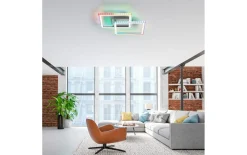 LED-Deckenleuchte Felix60, stahlfarbig, 45 cm