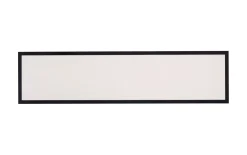 LED-Deckenleuchte FLAT, schwarz, 119,5 cm