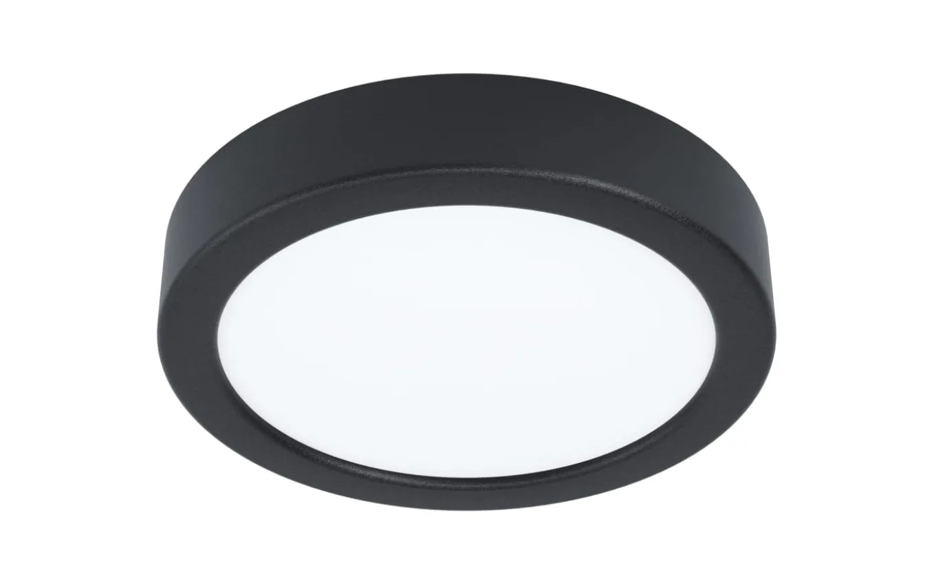 LED-Deckenleuchte Fueva 5, schwarz