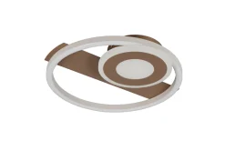 LED-Deckenleuchte Horus, coffee