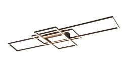 LED-Deckenleuchte Irvine, anthrazit, 105 cm