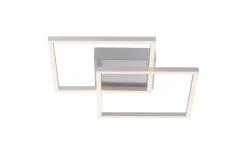 LED-Deckenleuchte Iven, stahlfarbig, 36 cm