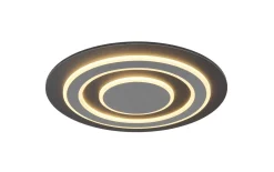 LED-Deckenleuchte Jayden, grau/anthrazit, 48 cm