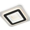 LED-Deckenleuchte Joyce, weiß/schwarz, inkl. CCT Funktion