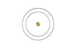 LED-Deckenleuchte Keaton, schwarz/gold, inkl. Switchdimmer