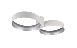 LED-Deckenleuchte Loop, weiß, inkl. stufenloser Dimmfunktion
