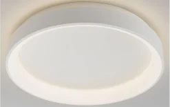 LED-Deckenleuchte Lunea, weiß, 59 cm, inkl. Dimmfunktion