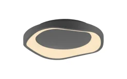 LED-Deckenleuchte Monta, schwarz, inkl. Memoryfunktion