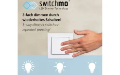 LED-Deckenleuchte Monta, weiß, inkl. Memoryfunktion