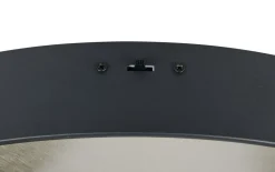 LED-Deckenleuchte Orbit, nickelfarbig, 13,5 cm, inkl. Dimmfunktion
