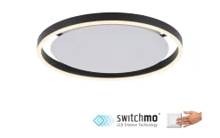 LED-Deckenleuchte Ritus, anthrazit, 39 cm