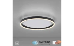 LED-Deckenleuchte Ritus, anthrazit, 39 cm