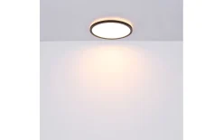 LED-Deckenleuchte Sapana, schwarz, 29,4 cm