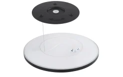 LED-Deckenleuchte Sapana, schwarz, 29,4 cm