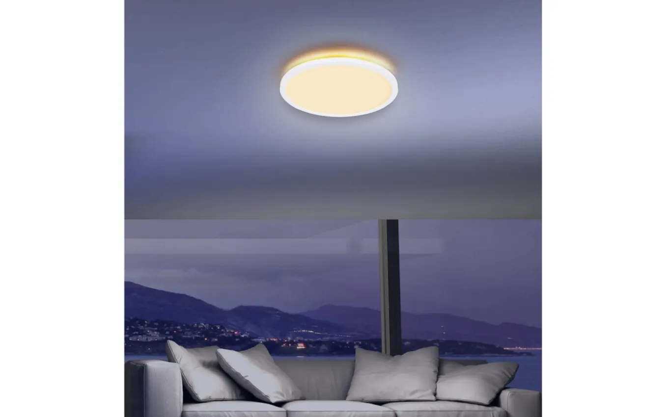 LED-Deckenleuchte Sapana, weiß, 29,4 cm