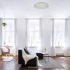 LED-Deckenleuchte Sparkle, stahlfarbig, 48 cm