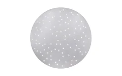 LED-Deckenleuchte Sparkle, stahlfarbig, 48 cm