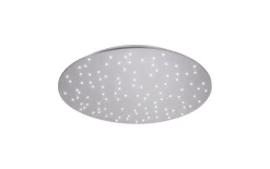 LED-Deckenleuchte Sparkle, stahlfarbig, 48 cm