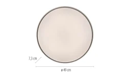 LED-Deckenleuchte Tavoli, weiß, inkl. Fernbedienung