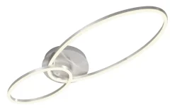 LED-Deckenleuchte Versa, alufarbig, 81 cm