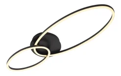 LED-Deckenleuchte Versa, schwarz, 81 cm