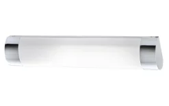 LED-Deckenleuchte 2071-018, weiß/chromfarbig, 37,5 cm