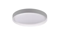 LED-Deckenleuchte Zeta, grau, 48,5 cm