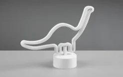 LED-Deko-Tischleuchte Bronto, weiß, 32,5 cm