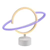 LED-Deko-Tischleuchte Planet, weiß, 24,5 cm