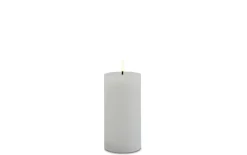 LED-Echtwachskerze, weiß, 15 cm