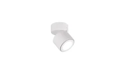 LED-Ein-/Aufbauspot Taurus, weiß matt, 8 cm